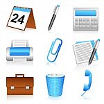 Office Icon Stock Photo