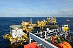 Offshore Oil Rig Stock Photo