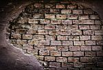 Old Brick Wall Texture For Background Stock Photo