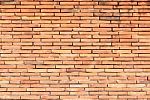 Old Orange Brick Wall Stock Photo