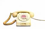 Old Telephone Stock Photo