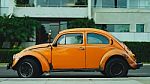 Old Volkswagen Beetle Stock Photo