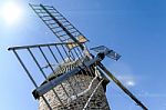 Old Windmill Stock Photo