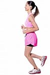 On My Way For Daily Workout! Stock Photo