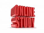 Online Education Concept Stock Photo