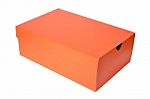 Orange Box Stock Photo