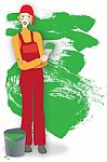Painter Stock Photo
