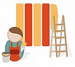 Painter Stock Photo