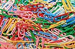 Paper Clips Stock Photo