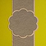 Paper Craft On Leather Texturepaper Craft On Leather Texture Stock Photo