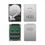 Paper Cut Of Hard Disk Drive Vs Ssd Isolated Is Data Storage Stock Photo