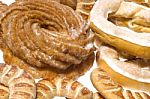 Pastries And Cookies Stock Photo