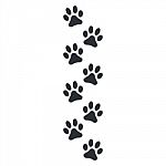 Paw Print  Illustration Stock Photo