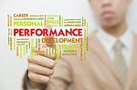 Performance Development Plan Stock Photo
