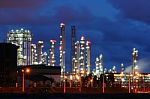 Petrochemical Industry Stock Photo
