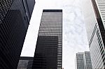Photo Of The Several Skyscrapers In Toronto Stock Photo