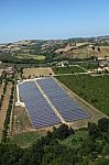 Photovoltaic Field Stock Photo