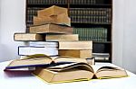 Pile Of Books Stock Photo