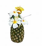 Pineapple Cocktail Stock Photo