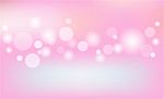 Pink Background Bokeh Ribbon Style Stock Photo