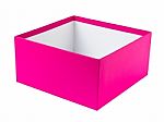 Pink Box Stock Photo