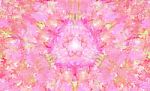 Pink Glow Abstract Painting Stock Photo