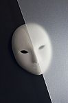Plaster Mask Stock Photo