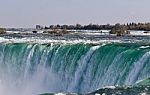 Postcard With An Amazing Niagara Waterfall Stock Photo