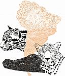 Predators Of South America stock image