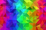 Rainbow Abstract Background Stock Photo