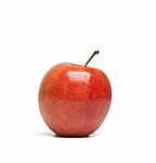 Red Apple Isolated  Stock Photo