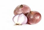 Red Onion Stock Photo