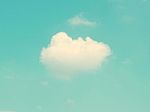 Retro Sky And Cloud Stock Photo