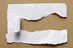 Ripped Paper Stock Photo