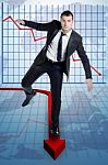 Risk Statistics Stock Photo
