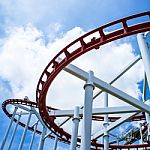 Rollercoaster Stock Photo