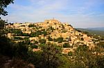 Roussillon France View Of The City Stock Photo