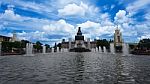 Russia Moscow City Stock Photo
