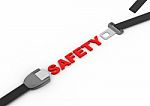 Safety Belt Stock Photo