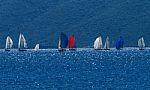 Sailboats With Seascape Stock Photo