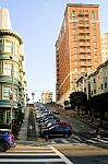San Francisco's Street, California, Usa Stock Photo