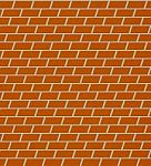 Seamless Brick Pattern Wall Stock Photo