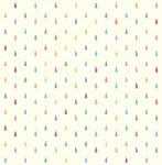 Seamless Colorful Rain Drops Pattern Stock Photo