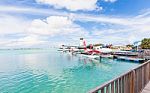 Seaplanes At Male's Seaplane Airport, Maldives, June 30, 2016 Stock Photo