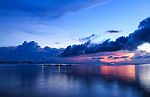 Seascape At Dusk,samui Island,thailand Stock Photo