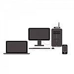Set Of Icon Display, Laptop, Tablet Computer And Mobile Stock Photo
