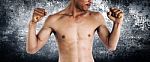 Sexy Shirtless Muscular Male Model,healthy Lifestyle Concept And Ideas  Stock Photo