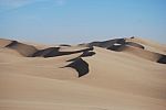 Shadow Dunes Stock Photo