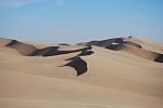 Shadow Dunes Stock Photo