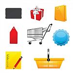 Shopping Icon Stock Photo